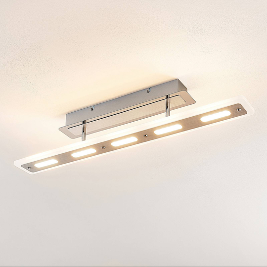 Lindby Lavea -LED-kattovalaisin kromia