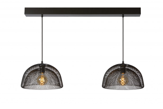 Mesh double ceiling light (harmaa)