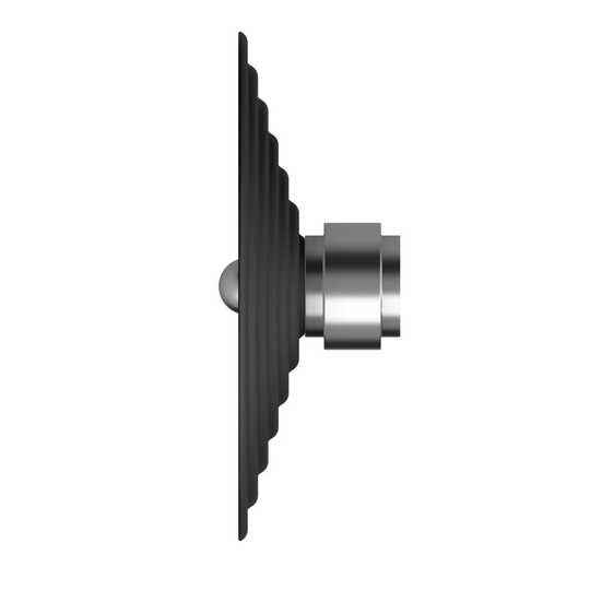 Sound M wall lamp (Musta)