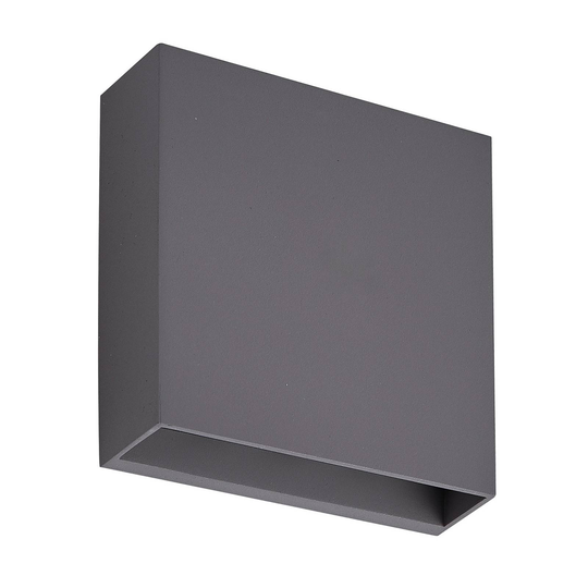 Lindby Ugar -LED-ulkoseinälamppu, 13 cm up/down
