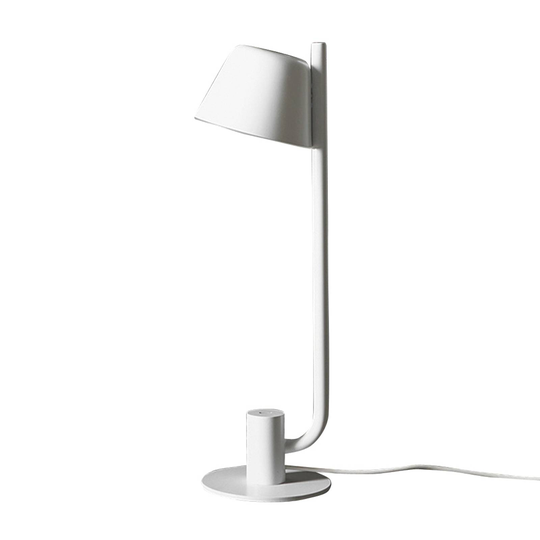Prandina Bima T1 USB -LED-pöytälamppu, valkoinen