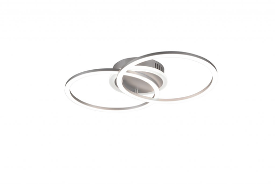 Venida ceiling lamp round titanium