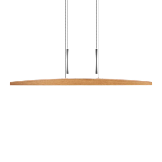 HerzBlut Arco -LED-riippuvalaisin Klick&Dim, tammi