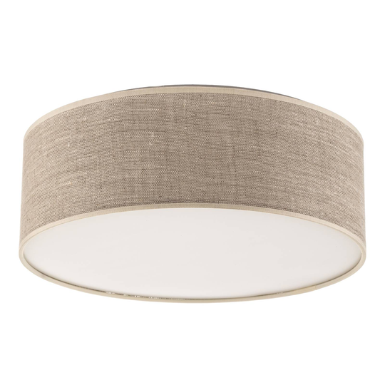 Canvas-kattovalaisin, beige, Ø 38 cm