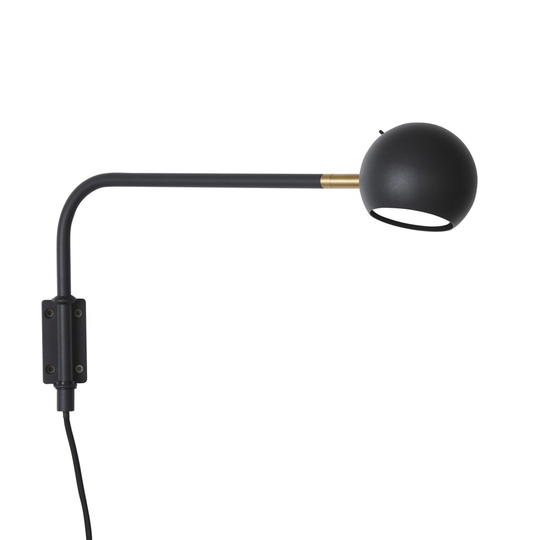 YES! wall lamp (Musta)