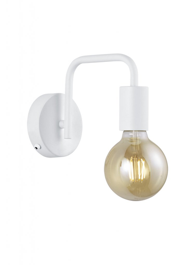 Diallo wall light E27 m-white