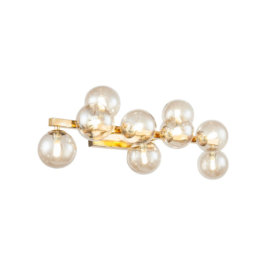 Dallas 9 wall light (Brass / Kulta)