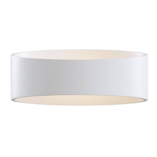 LED-seinävalaisin Trame, soikea muoto, valkoinen