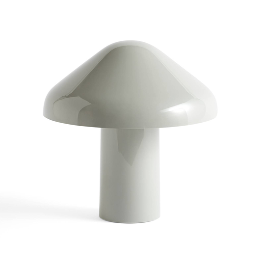 HAY Pao Portable -LED-pöytälamppu, akku, harmaa