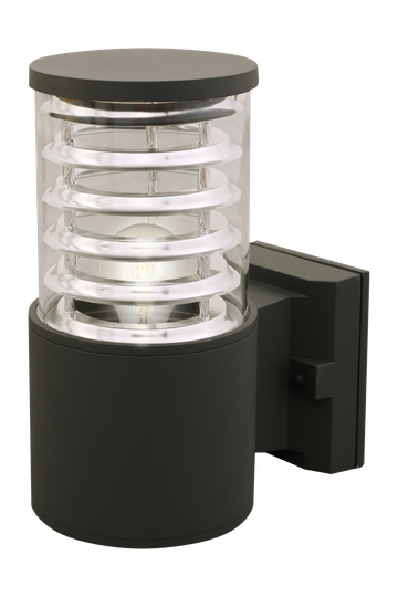 Piston wall lamp outside, dark gray (harmaa)