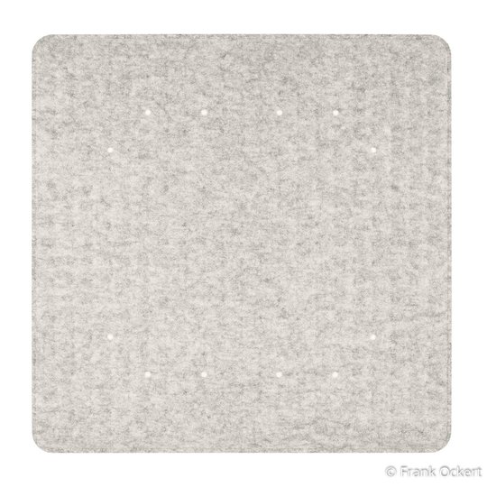 Nimbus Lighting Pad Q 600 LED direkt 930 grey