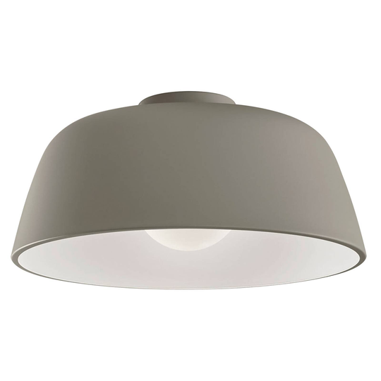 LEDS-C4 Miso -kattovalaisin Ø 43,3 cm kivenharmaa