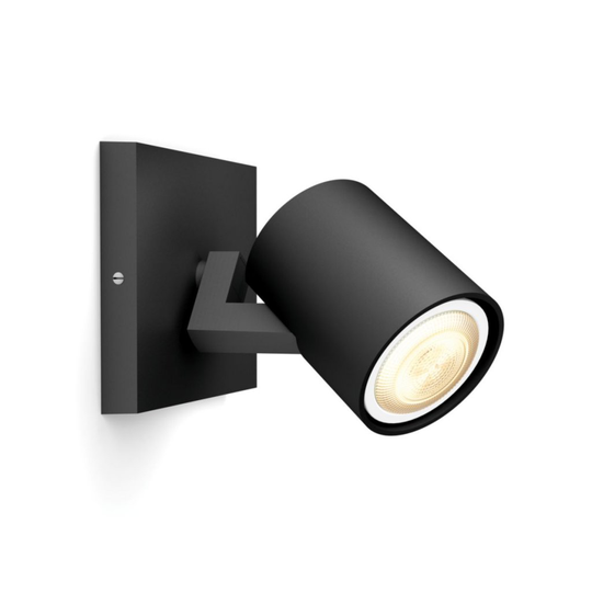 GU10 5W Runner Hue Single Spot Black