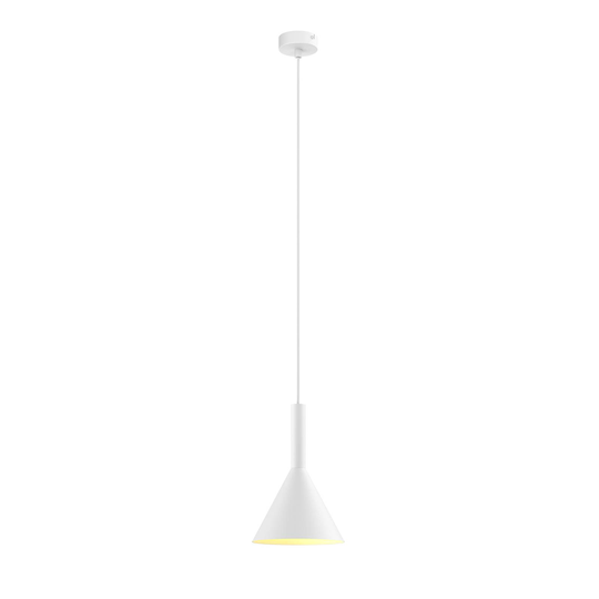 Arcchio Tadej -riippuvalo, 1-lamp. 19 cm, valk.