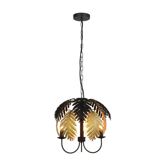 Lucande Aparas-riippuvalo, lehti, 1 lamppu. 50 cm