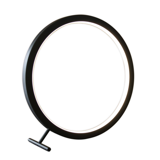Sattler Slim Table -pöytälamppu 3 000 K, musta