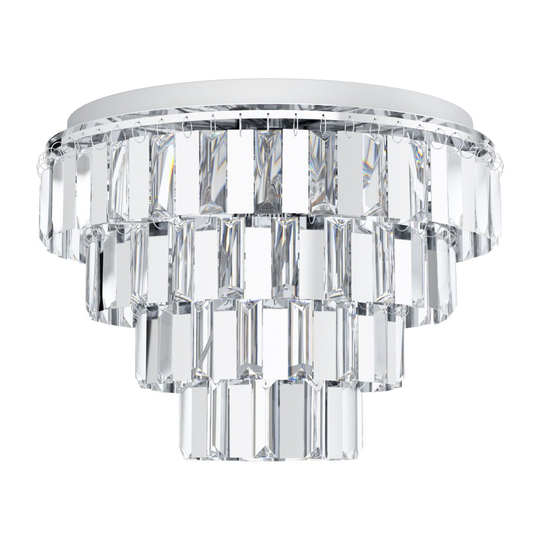 Erseka crystal ceiling 48.5cm (Kromattu / kiiltävä)