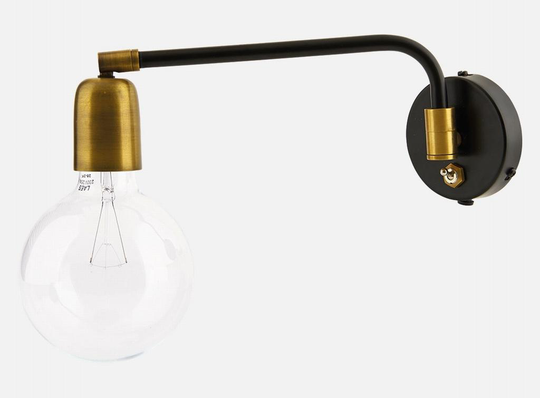 Molecular vägglampa (musta)