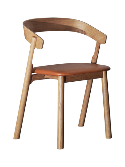 Nude ruokapöydän tuoli, fabric upholstery