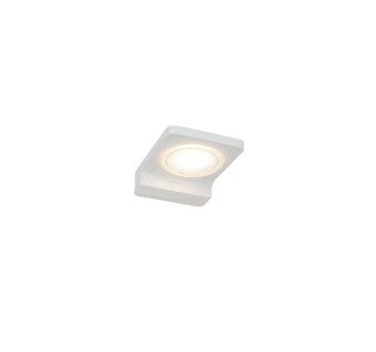 LUZZI wall lamp bathroom, white (Valkoinen)