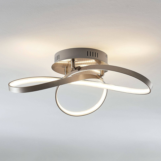 Modernisti muotoiltu LED-kattovalaisin Saliha