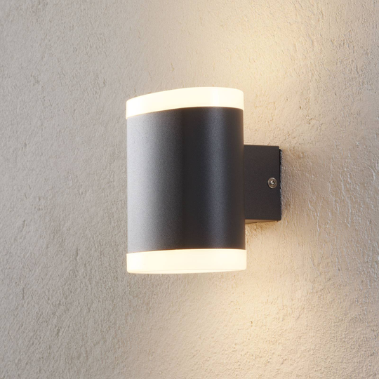 LED-ulkoseinävalaisin Maurus, 2-lamppuinen