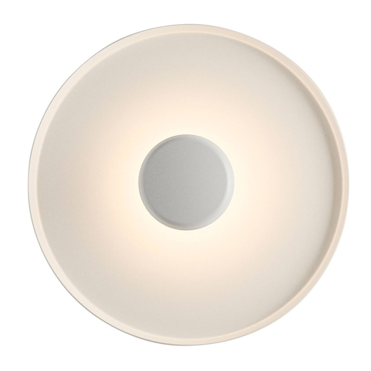 Vibia Top -LED-seinävalaisin Ø 60 cm, valkoinen