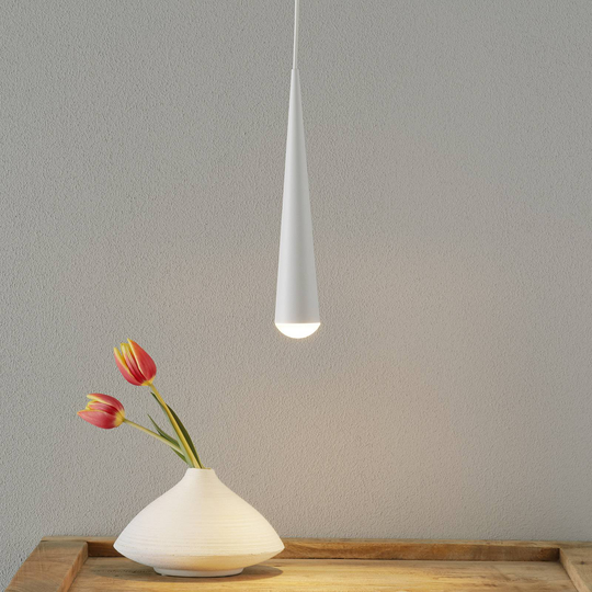 WEVER & DUCRÉ Cone LED-riippuvalaisin valkoinen