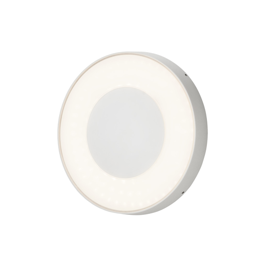 Carrara vägglykta rund LED (Valkoinen)