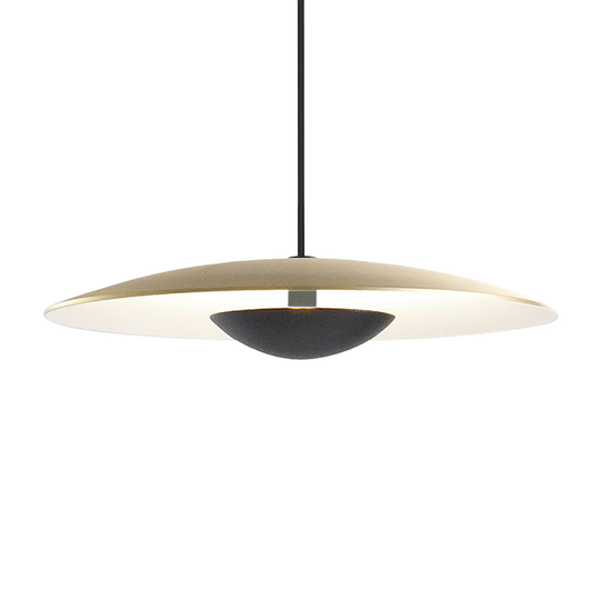 MARSET Ginger-LED-lamppu Triac Ø32cm messinki/valk
