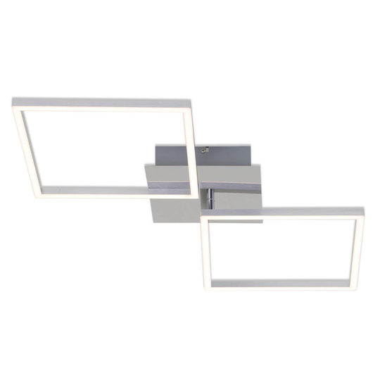 LED-kattovalaisin Frame, alumiini, 76 x 36 cm