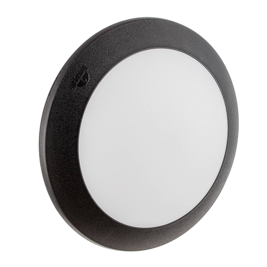 LED-ulkokattovalaisin Berta, musta, CCT