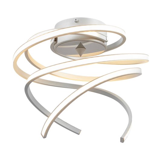 LED-kattolamppu Lungo alu, korkeus 25 cm