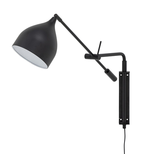 Lyam wall lamp (Musta)