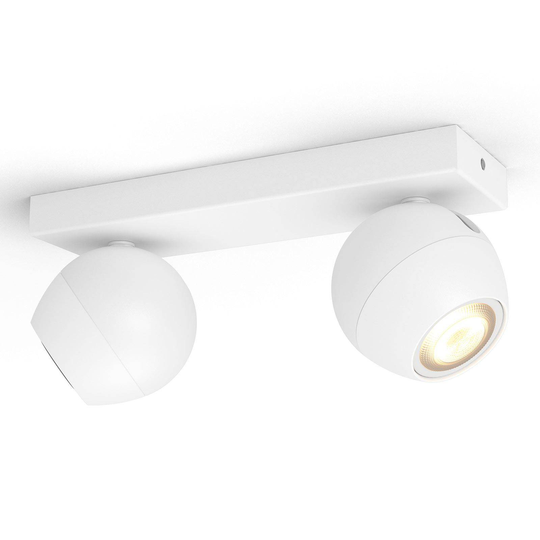 Philips Hue Buckram 2-lamppuinen valkoinen
