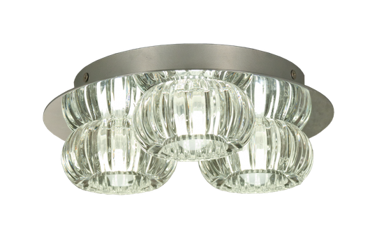 SORRENTO ceiling lamp bathroom 3-light chrome (Asia selvä)