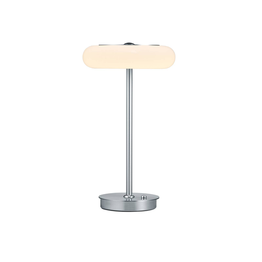 BANKAMP Centa LED-pöytälamppu, nikkeli