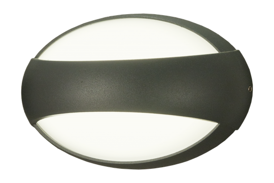 BRO wall lamp, dark gray (Tumman harmaa)