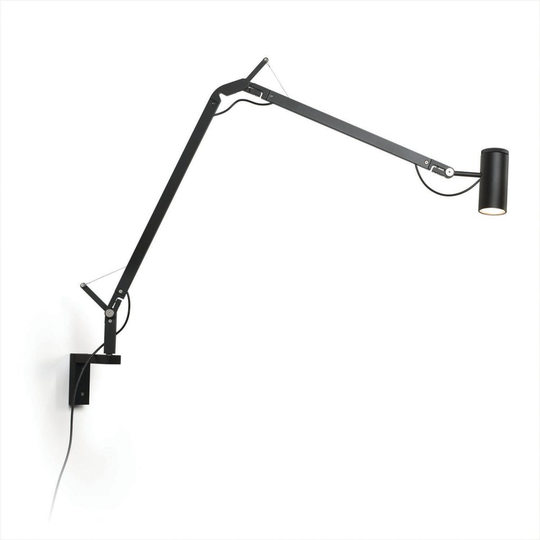 Polo + wall bracket LED (musta)