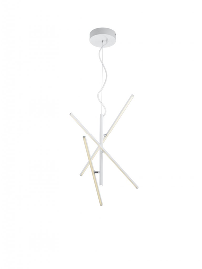 Tiriac LED ceiling lamp m-white