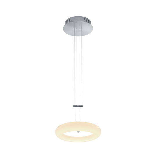 BANKAMP Centa riippuvalaisin 1-lamp 34 cm nikkeli