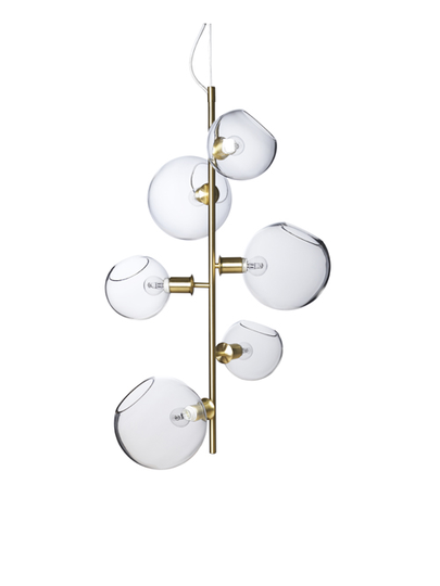 Göte ceiling light brass (Brass / Kulta)