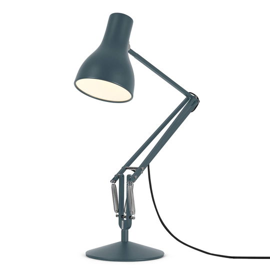 Anglepoise Type 75 -pöytälamppu siniharmaa