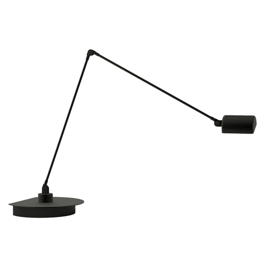 Lumina Daphine Cloe -LED-pöytälamppu, musta