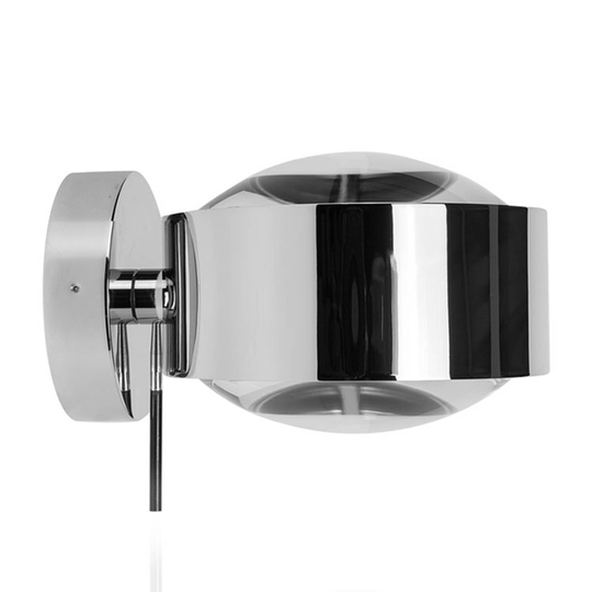 LED-seinävalaisin Puk Maxx Wall+, kromi