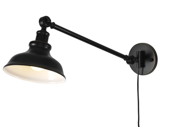 New Haven wall lamp (Musta)