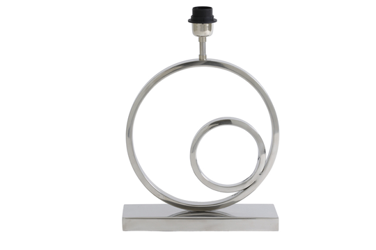 Lamp base 30x12,5x43 cm OMEGA nickel (Hopea)