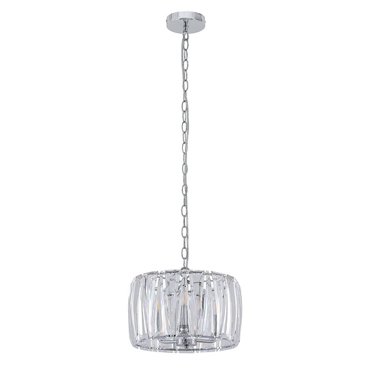 Lindby Sofia -riippuvalo, Ø 33 cm, 3-lamppuinen