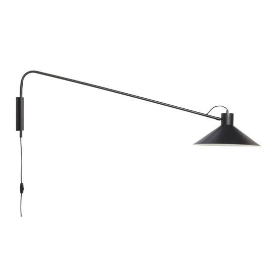 Architect Wall Lamp (Musta)