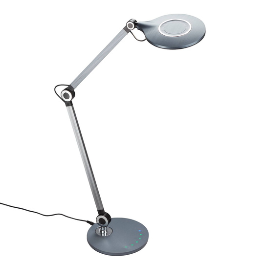 Office-LED-työpöytävalaisin antrasiitti, CCT